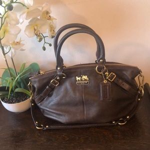 Coach Satchel Leather Bag